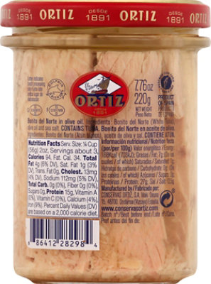 Ortiz White Tuna In Olive Oil - 220 Gram - Image 6