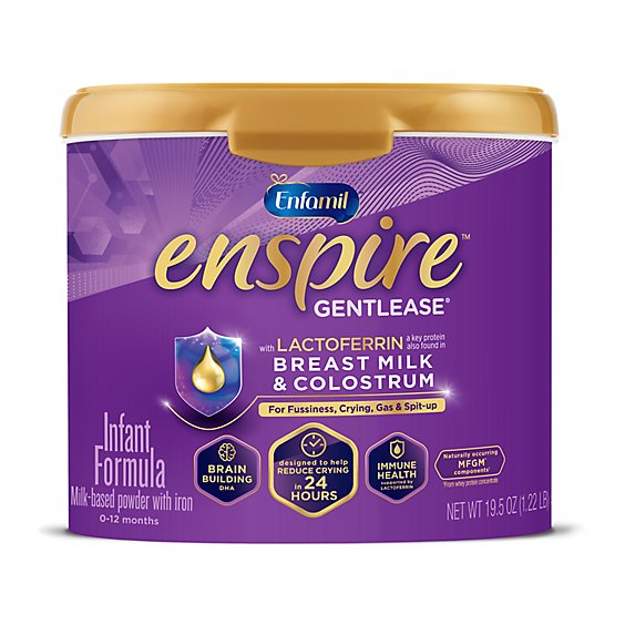 Enfamil Enspire Gentlease Infant Formula Milk Powder - 19.5 Oz