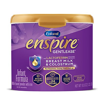 Enfamil Enspire Gentlease Infant Formula Milk Powder - 19.5 Oz - Image 1