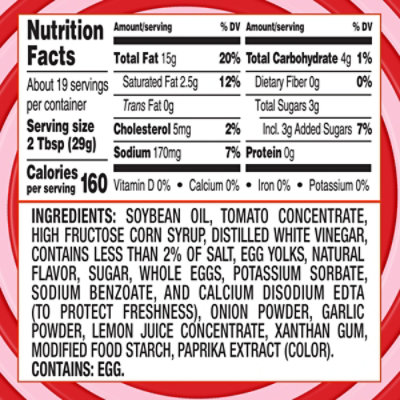 Heinz Mayochup Mayonnaise & Ketchup Sauce - 19.25 Oz - Image 4