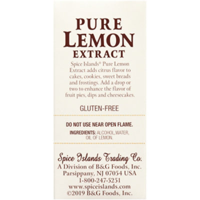 Spice Island All Natural Pure Lemon Extract - 1 Fl. Oz. - Image 5
