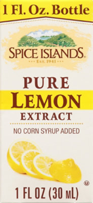 Spice Island All Natural Pure Lemon Extract - 1 Fl. Oz. - Image 2