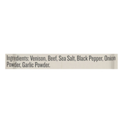 Epic Meat Snack Venison Steak Sea Salt Pepper Strip With Beef  - 0.8 Oz - Image 4