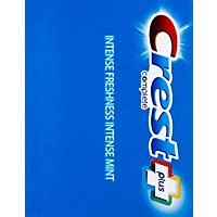 Crest Complete Plus Toothpaste Fluoride Whitening Intense Mint - 5.4 Oz - Image 5