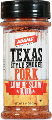 Adams Low N Slow Pork Rub - 8.11 Oz - Image 2