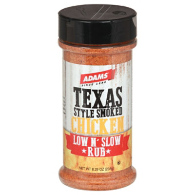 Adams Texas Style Smoked Chicken Rub - 8.29 Oz - Image 1