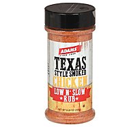 Adams Texas Style Smoked Chicken Rub - 8.29 Oz