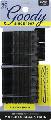 Goody Bobby Pins Black - 90 Count - Image 2