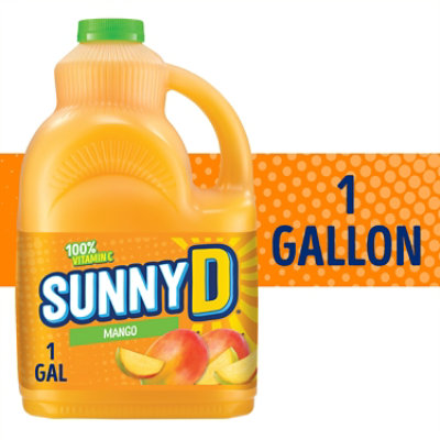 SunnyD Mango Fruit Drink Bottle - 1 Gallon - Image 1