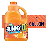 SUNNYD Orange Peach Juice Drink Bottle - 1 Gallon