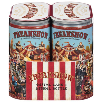 Freakshow Cabernet Can Wine - 4-187 Ml - Image 3