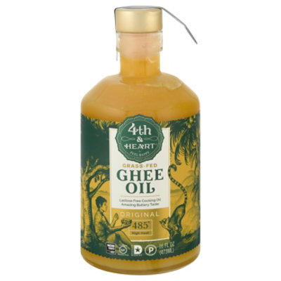 4th & Heart Oil Ghee High Heat Pourbl - 16 Fl. Oz.