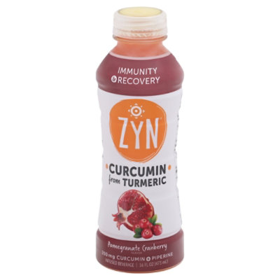 ZYN Immunity & Recovery Drinks Pomegranate Cranberry - 16 Fl. Oz.