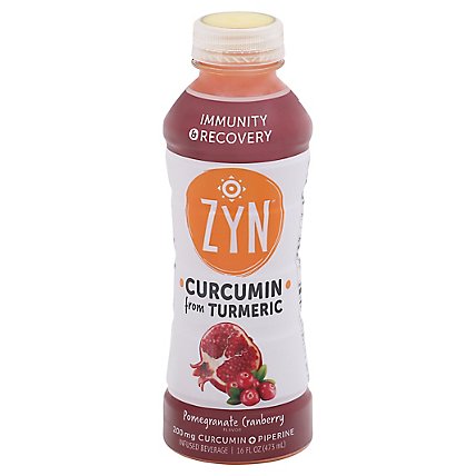 ZYN Immunity & Recovery Drinks Pomegranate Cranberry - 16 Fl. Oz. - Image 1
