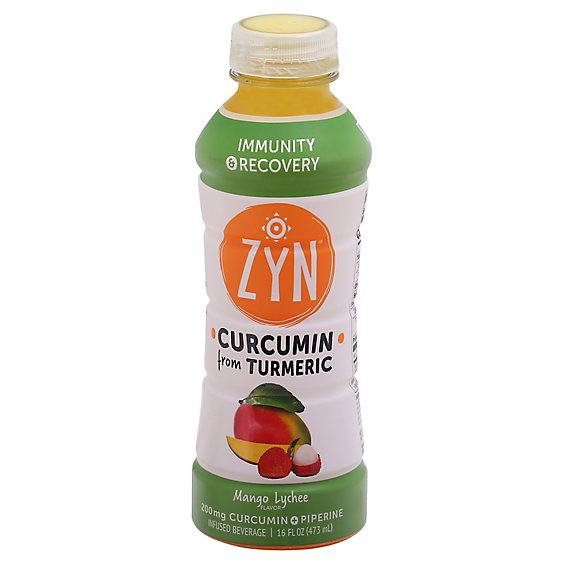ZYN Immunity & Recovery Drinks Mango Lychee - 16 Fl. Oz.