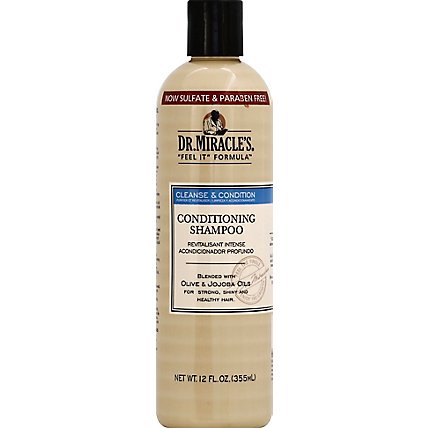 Dr. Miracles Cleanse & Condition Shampoo - 12 Fl. Oz. - Image 2