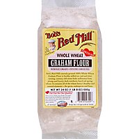 Bobs Red Mill Flour For Graham - 24 Oz - Image 2