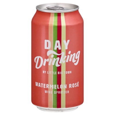 Day Drinking Watermelon Rose Spritzer Can Wine - 375 Ml - Image 3