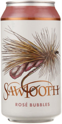 Sawtooth Rose Bubbles Wine - 375 Ml - Image 1