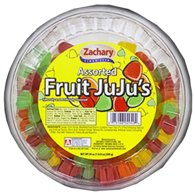 Zachary Astd Fruit Juju - 24 Oz - Image 1