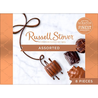 Russell Stover Chocolate Milk & Dark Assorted - 4.6 Oz - Image 1