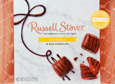 Russell Stover Caramels In Milk Chocolate - 4.5 Oz - Image 2