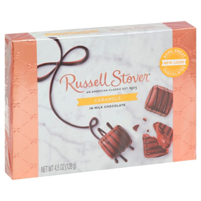 Russell Stover Caramels In Milk Chocolate - 4.5 Oz - Image 1