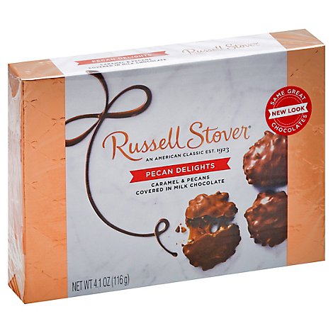 Russell Stover Pecan Delights - 4.1 Oz