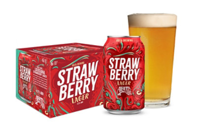 Abita Brewing Strawberry Fruited Lager Cans - 6-12 Fl. Oz. - Image 6