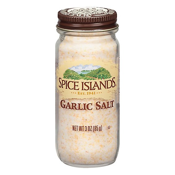 Spice Islands Garlic Salt - 3 Oz