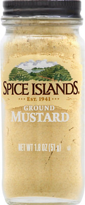 Spice Islands Ground Mustard - 1.8 Oz