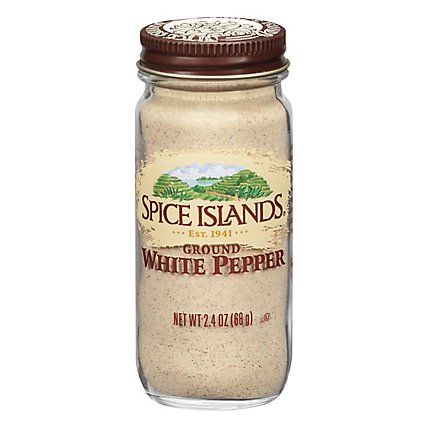 Spice Islands Ground White Pepper - 2.4 Oz - Image 1