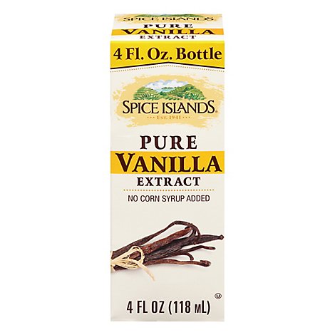 Spice Island Pure Vanilla Extract - 4 Fl. Oz.