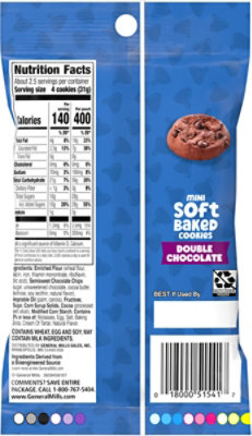 Pillsbury Double Chocolate Mini Coookie - 3 Oz - Image 5