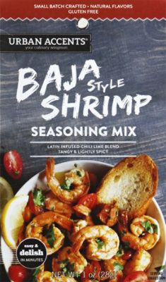 Urban Accents Seasoning Mix Baja Style Shrimp - 1 Oz - Image 2