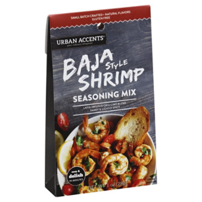 Urban Accents Seasoning Mix, Baja Style Shrimp - 1 oz