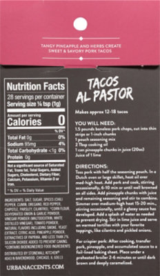 Urban Accents Seasoning Mix Tacos Al Pastor - 1 Oz - Image 6