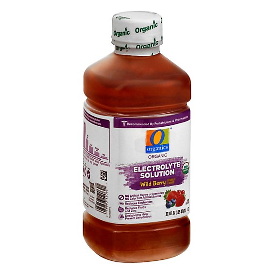 O Organics Organic Electrolyte Solution Wild Berry - 1 Liter