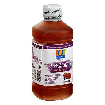 O Organics Organic Electrolyte Solution Wild Berry - 1 Liter - Image 1