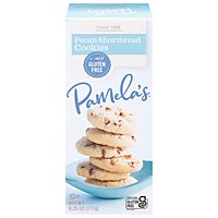 Pamelas Cookies Pecan Shortbread - 6 Oz - Image 1