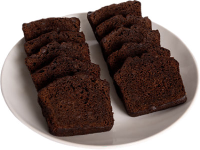 Sliced Chocolate Pound Cake - Each - Image 1