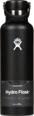 Hydro Flask Standard Mouth Black 21oz - Each - Image 2