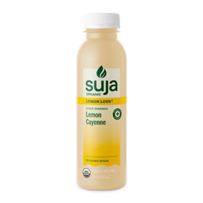 Suja Organic Lemon Love Cold Pressed Juice Drink - 12 Fl. Oz.