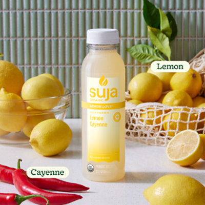 Suja Organic Lemon Love Cold Pressed Juice Drink - 12 Fl. Oz. - Image 3