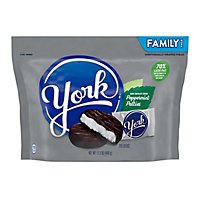 York Dark Chocolate Covered Peppermint Patties Candy Family Pack - 17.3 Oz - Image 1