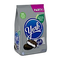 York Dark Chocolate Covered Peppermint Patties Candy Bulk Party Pack - 35.2 Oz - Image 1