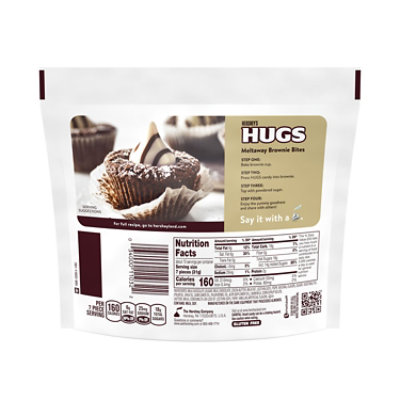 Hersheys Hugs Milk Chocolate And White Creme Candy Share Pack - 10.6 Oz - Image 2