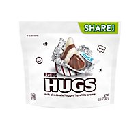 HERSHEYS Hugs Milk Chocolate White Crème Share Pack - 11 Oz