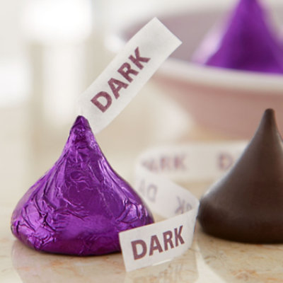 HERSHEY'S Kisses Special Dark Mildly Sweet Chocolate Candy Share Pack - 10 Oz. - Image 4