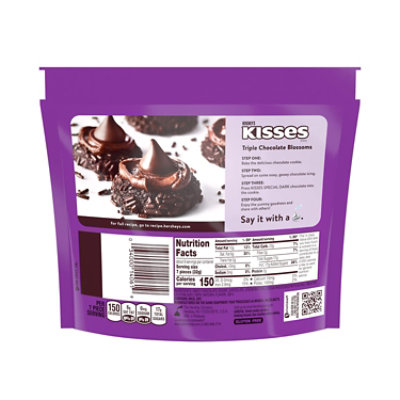 HERSHEY'S Kisses Special Dark Mildly Sweet Chocolate Candy Share Pack - 10 Oz. - Image 2